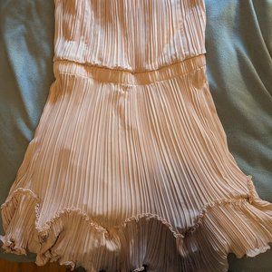 Halston Heritage Light Pink Sleeveless Dress